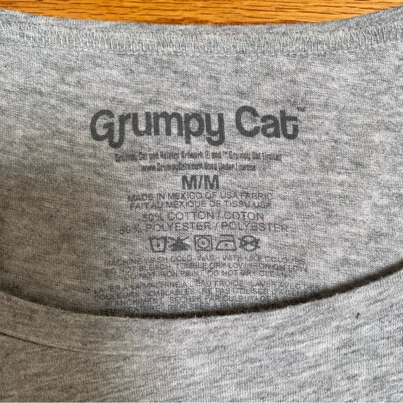 Grumpy Cat T-Shirt Grey - Picture 4 of 5